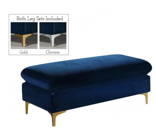 Bailey Velvet Bench