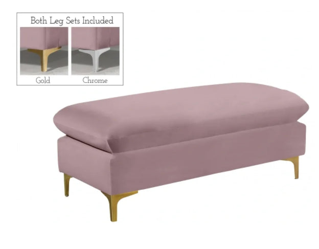 Bailey Velvet Bench