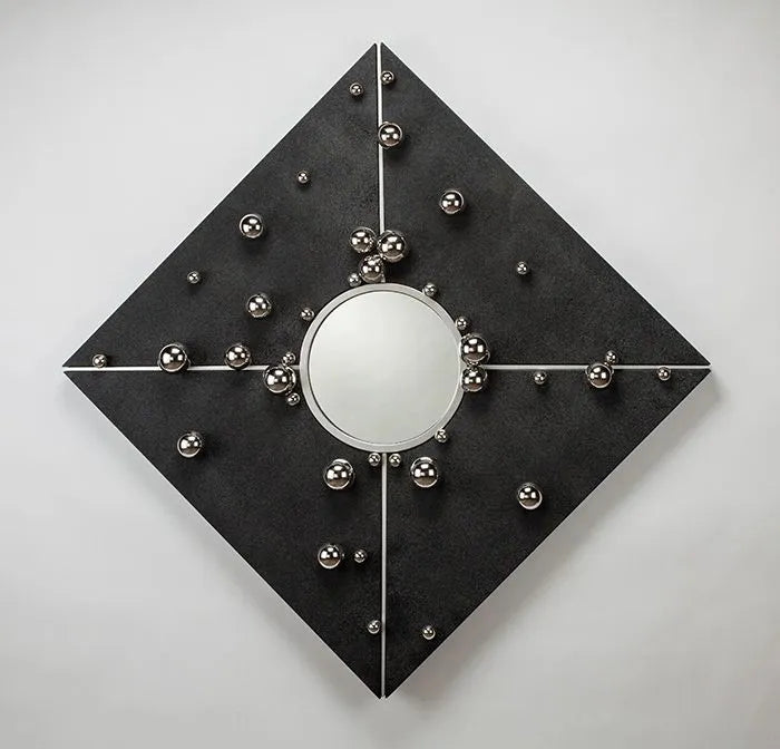 3D Silver Ball Mirror