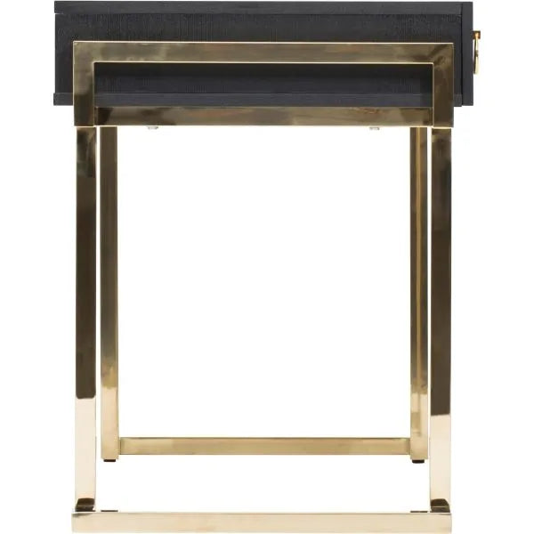 Black & Gold Desk