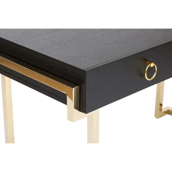Black & Gold Desk