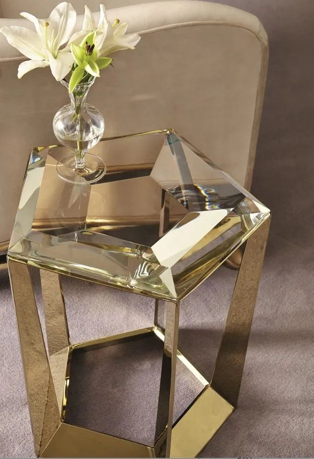 Diamond Side Table