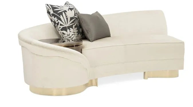 Grandiose Cream Sectional 2 Piece