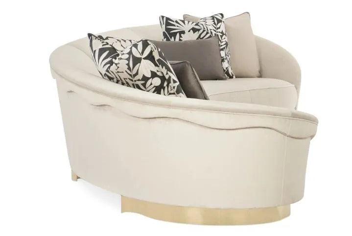 Grandiose Cream Sectional 2 Piece
