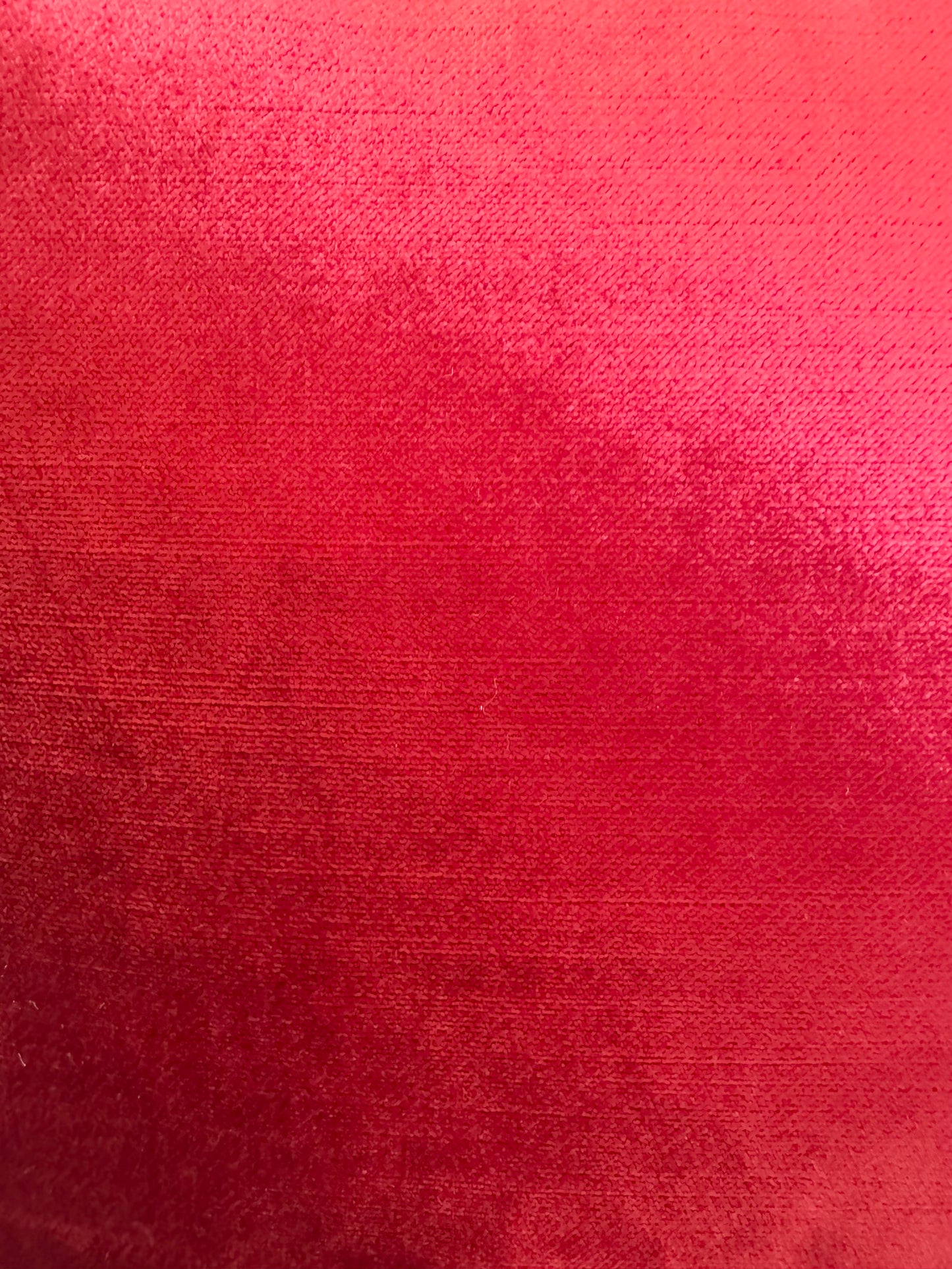 Luxe Valentine Red Pillow
