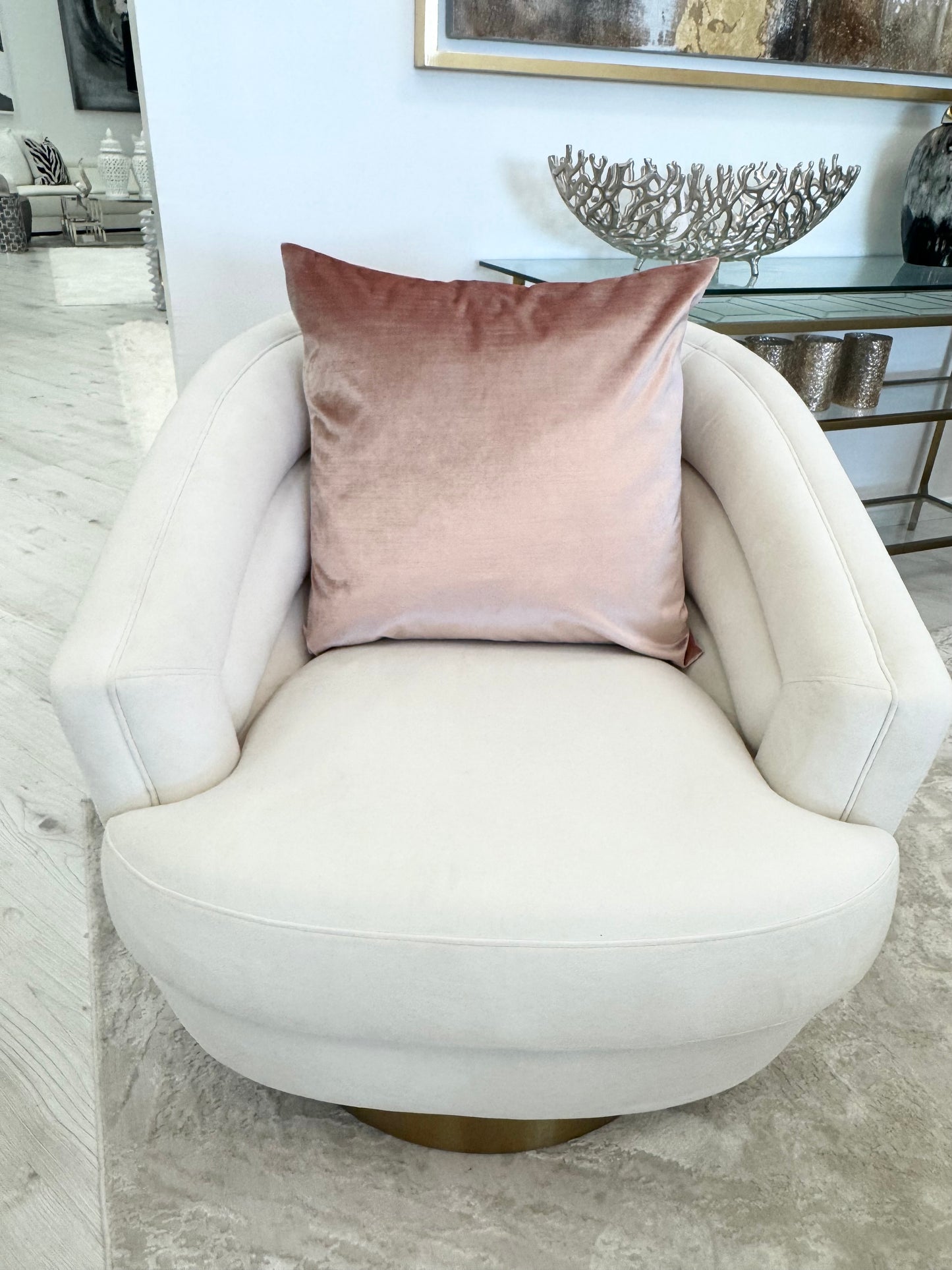 Luxe Valentine Pink Pillow