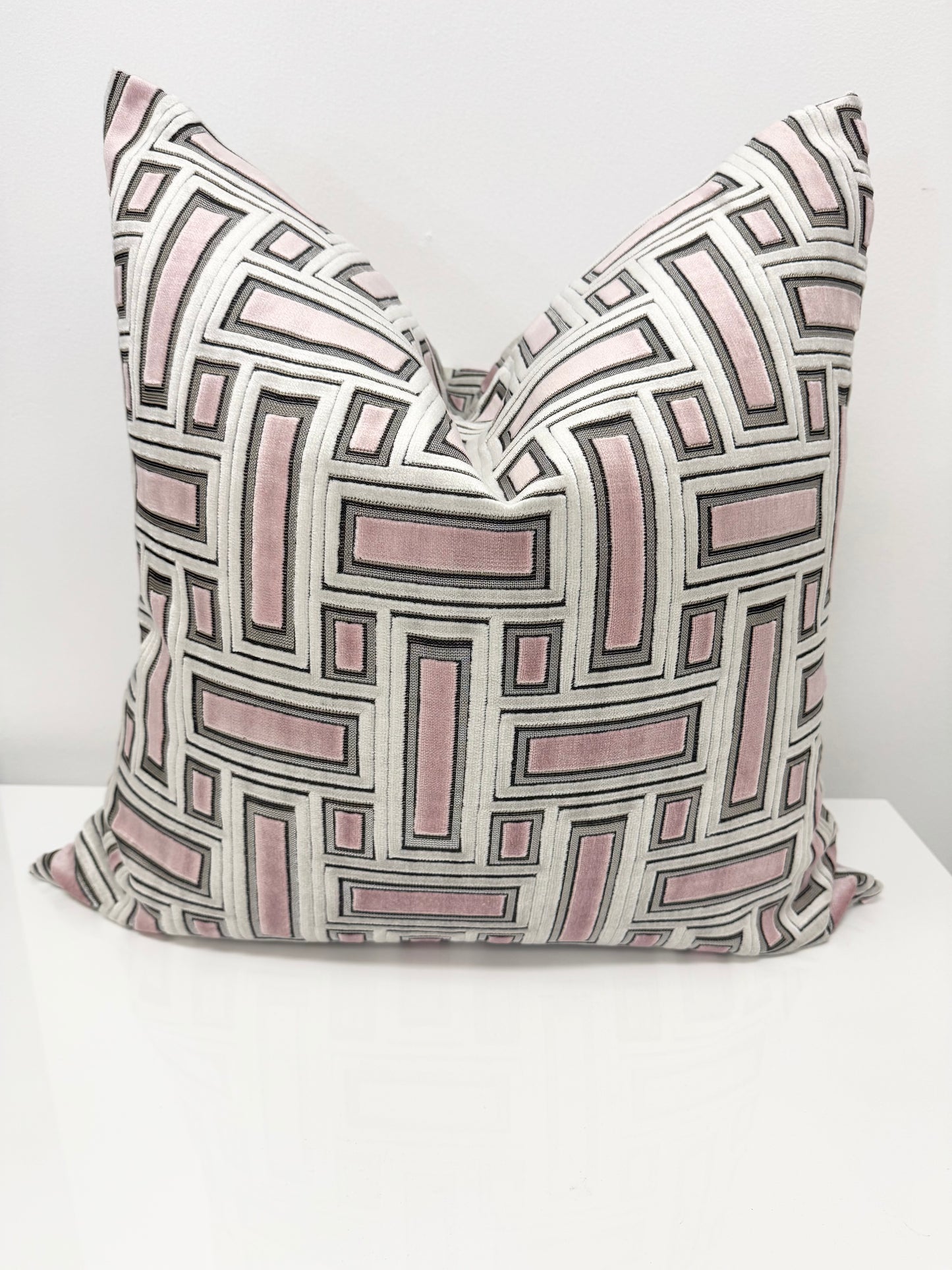 Luxe Valentine Multi Color Linen Pillow