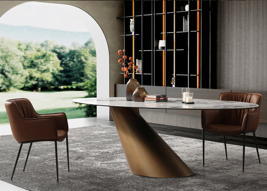 Doral Ceramic Top Dining Table