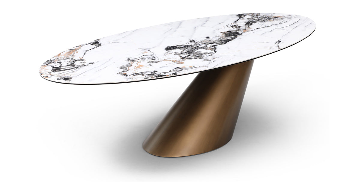 Doral Ceramic Top Dining Table