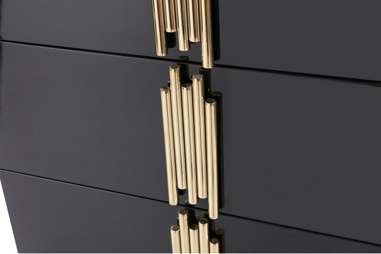 Black & Gold Dresser