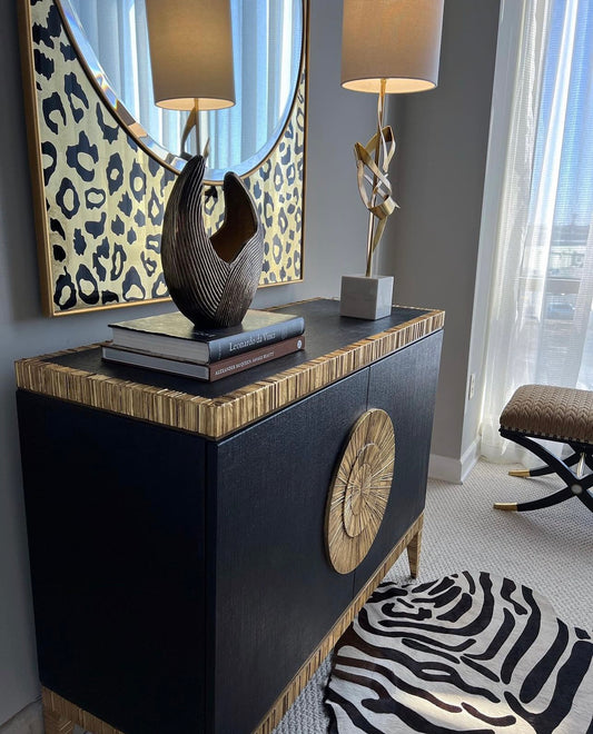 Leopard Mirror