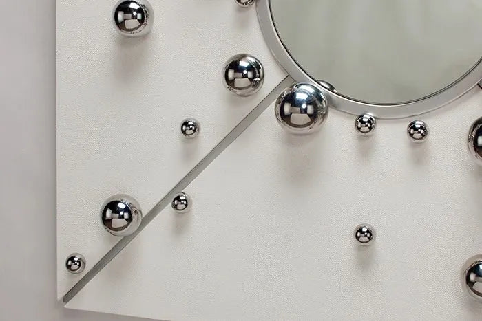 3D Silver Ball Mirror
