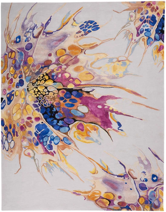 Prismatic Peacock Rug