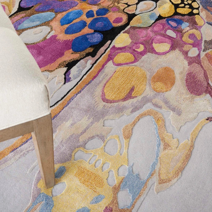 Prismatic Peacock Rug