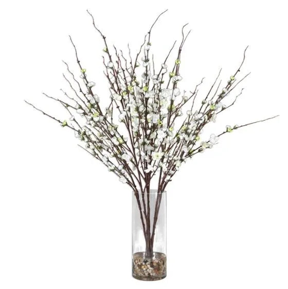 Queen Blossoms Silk Centerpiece