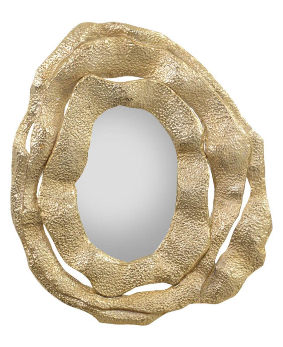 Brutalist Triple-Frame Mirror