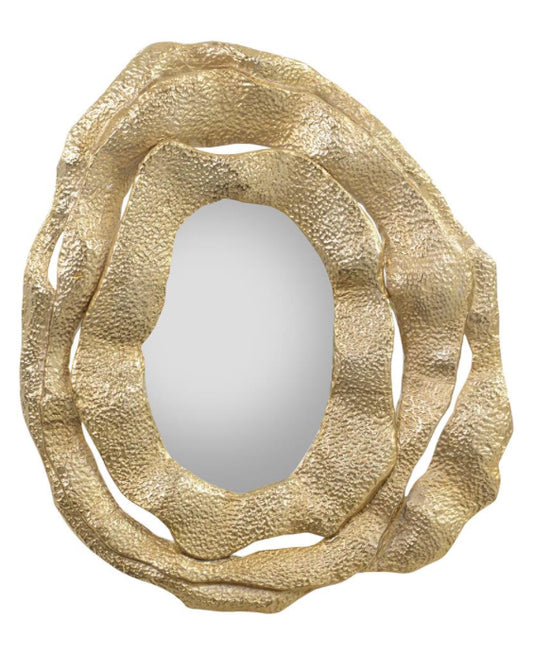 Brutalist Triple-Frame Mirror