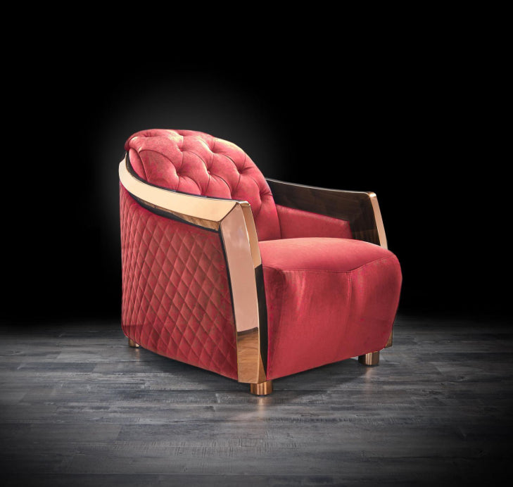 Mandalay Rose Gold Chair