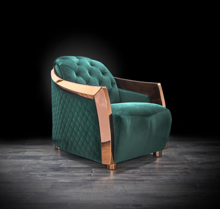 Mandalay Rose Gold Chair