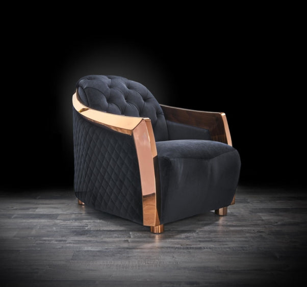 Mandalay Rose Gold Chair