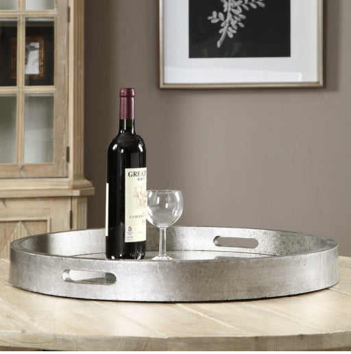 Bechet Tray Antique Silver