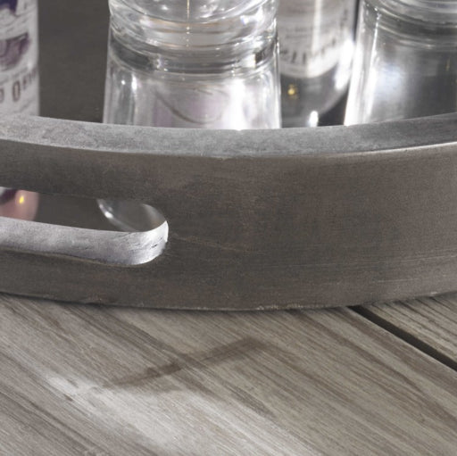 Bechet Tray Antique Silver