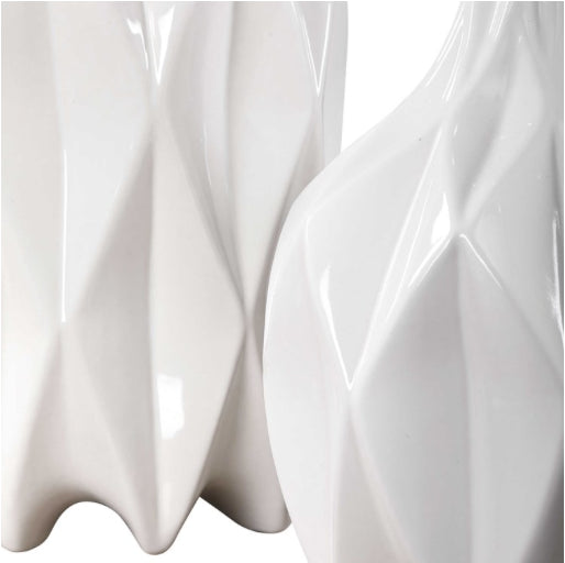 Klara Bottles White S/2