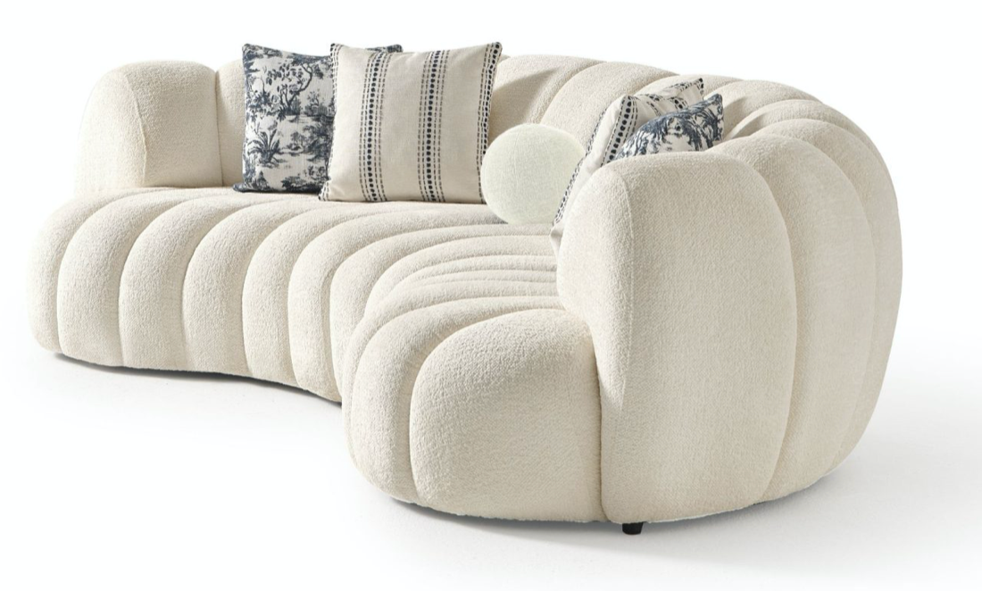 Rhodes Curved Sofa