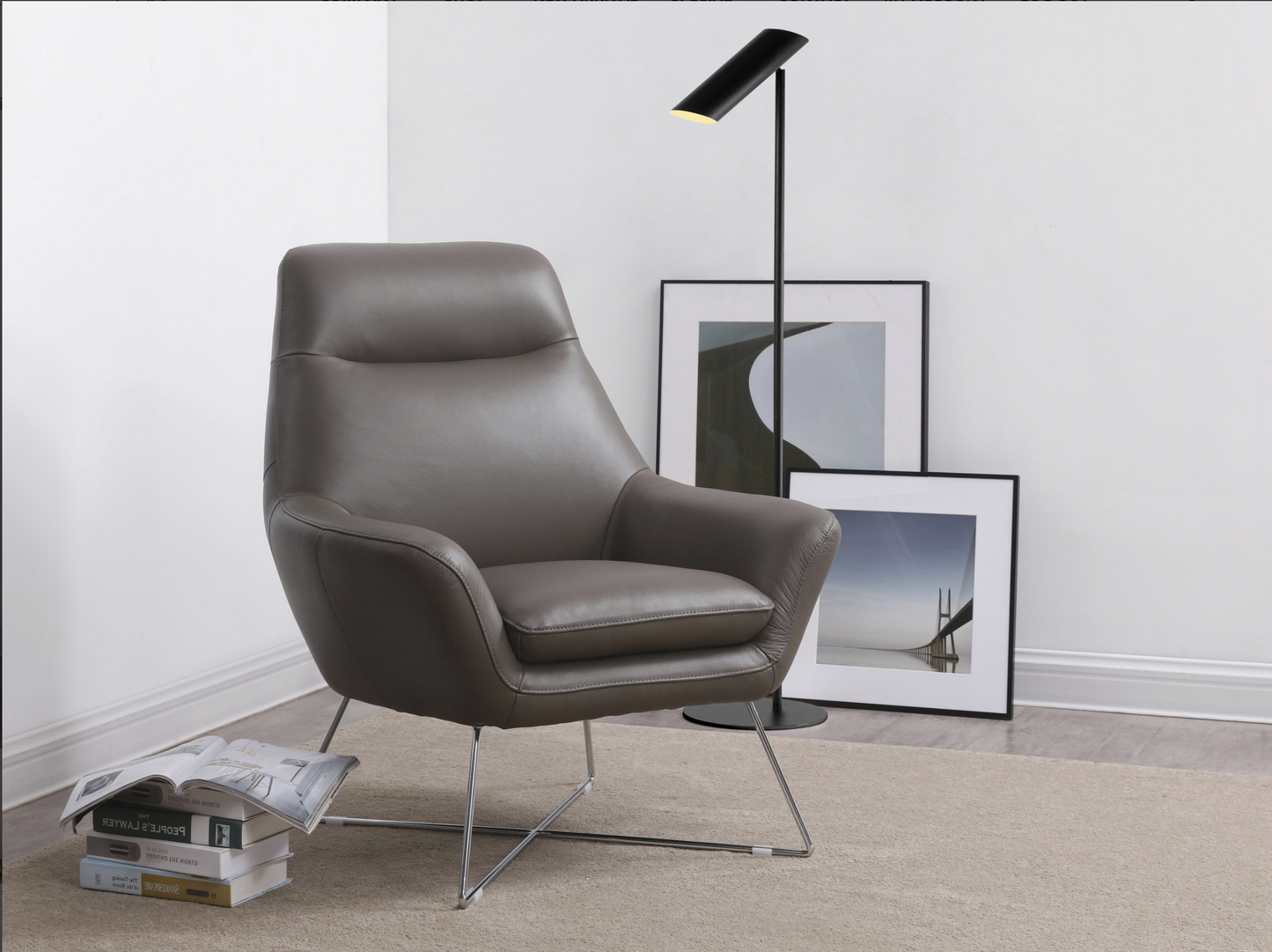 Dark Grey Darby Chair