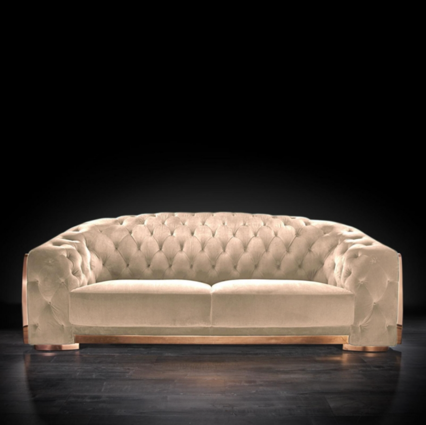 Mandalay Rose Gold Sofa