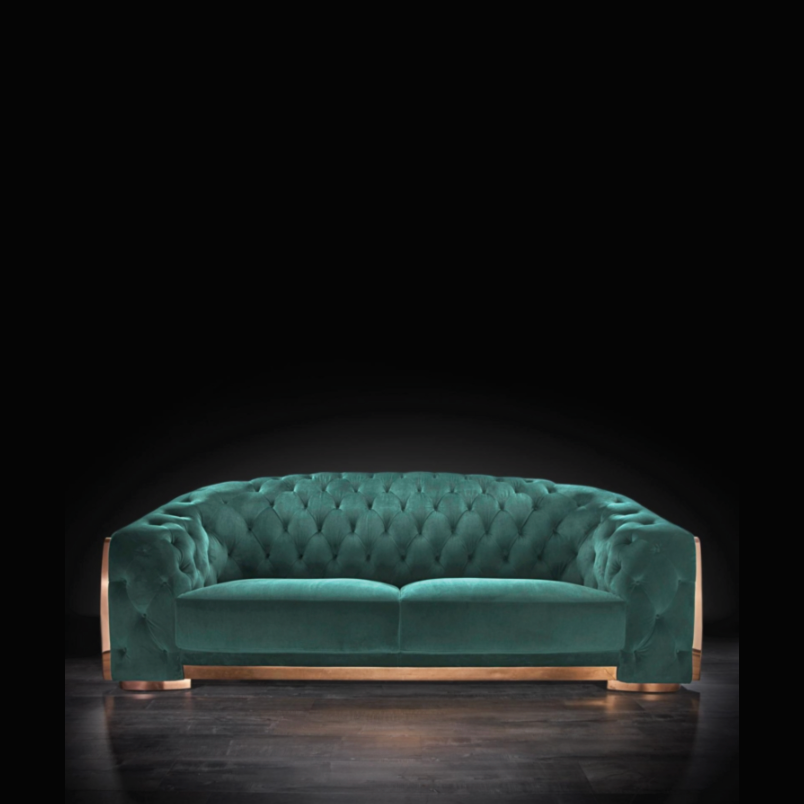 Mandalay Rose Gold Sofa