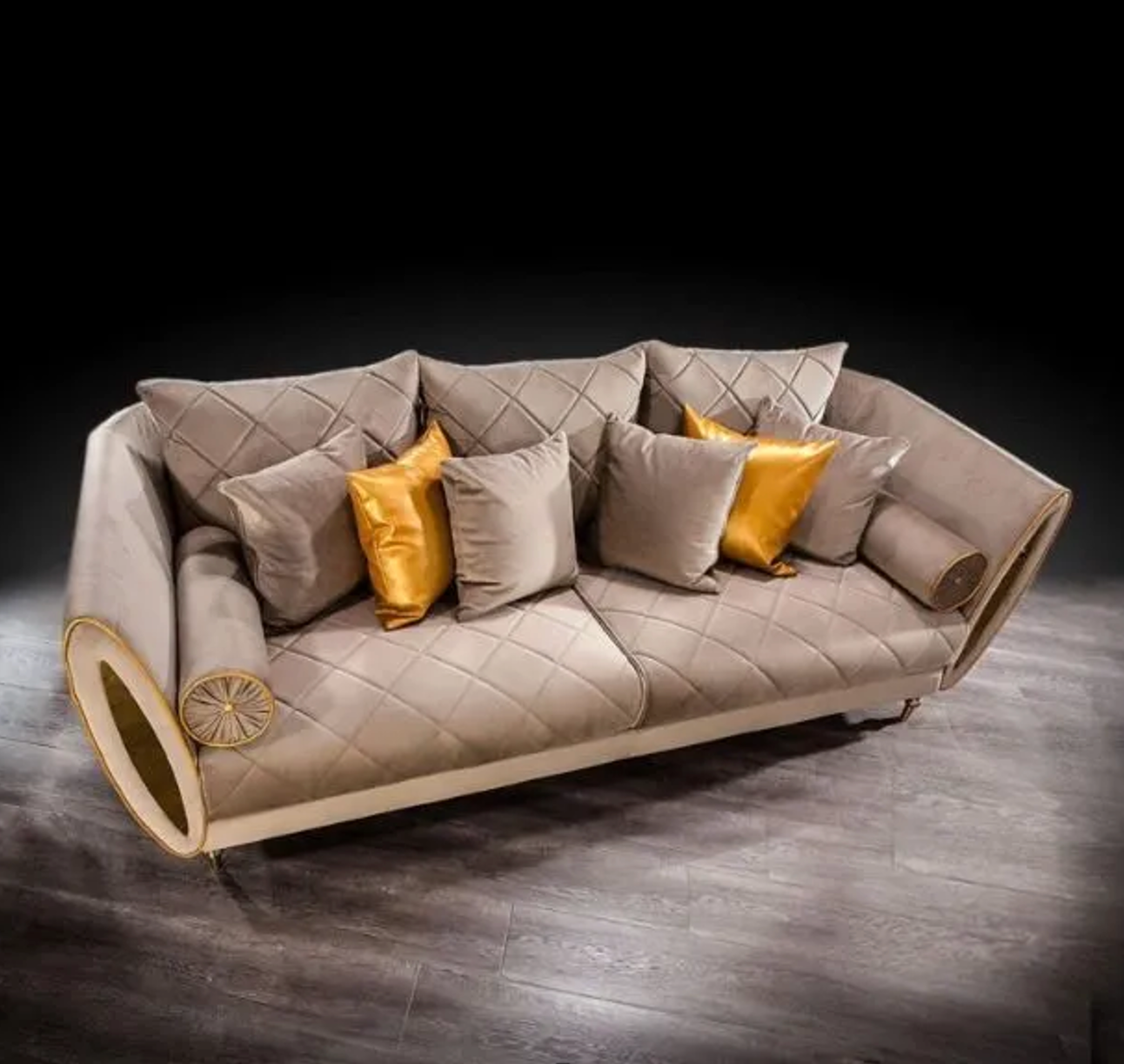 Cheer Black Sofa