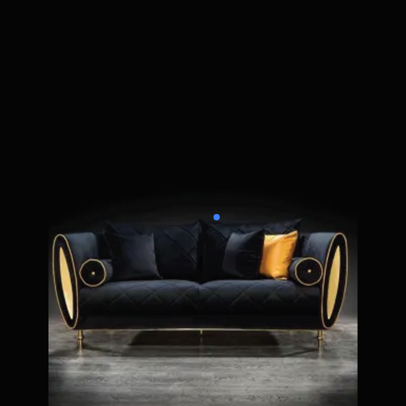 Cheer Black Sofa