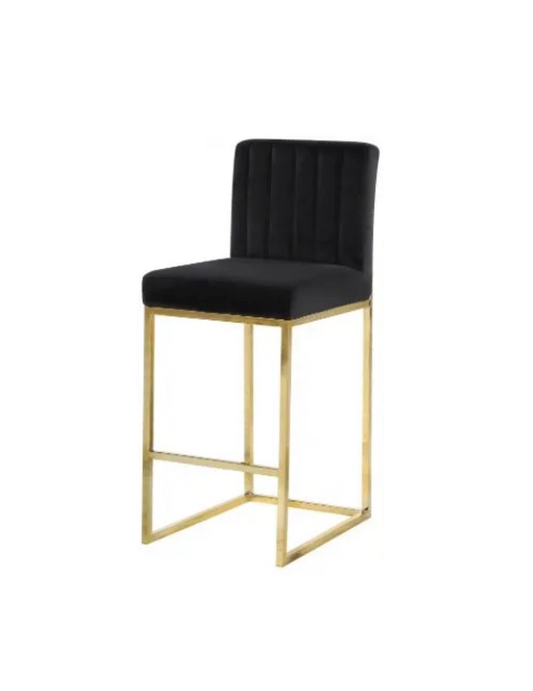 Giselle Velvet Counter Stool Set of Two