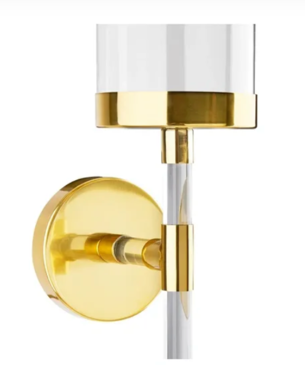 Acrylic Wall Sconce Set of 2