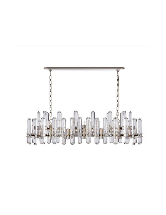 Bonnet Large Linear Chandelier