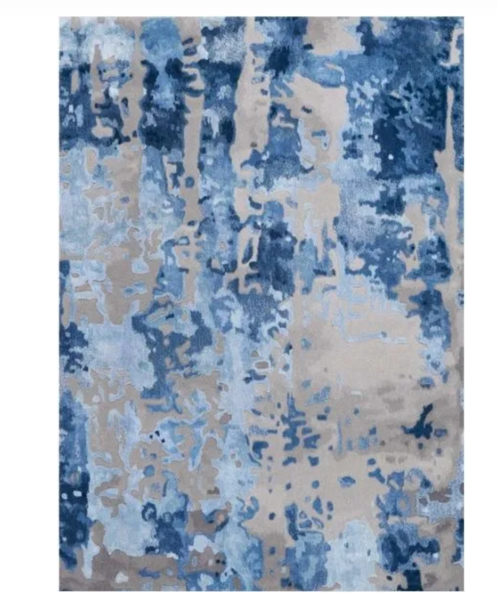 Blue/Grey Rug Prismatic