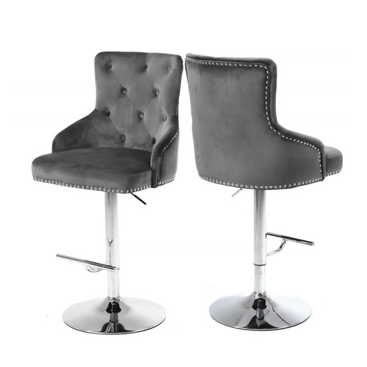 Set of 2 Clarissa Bar/Counter Stool