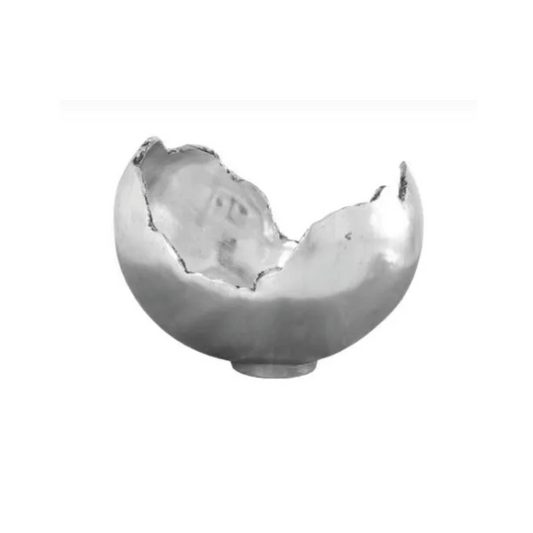 Silver Leaf Bowl