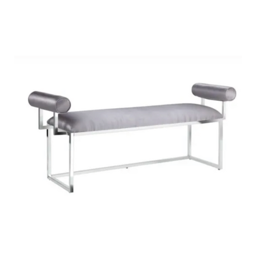 Star Grey Satin Bench