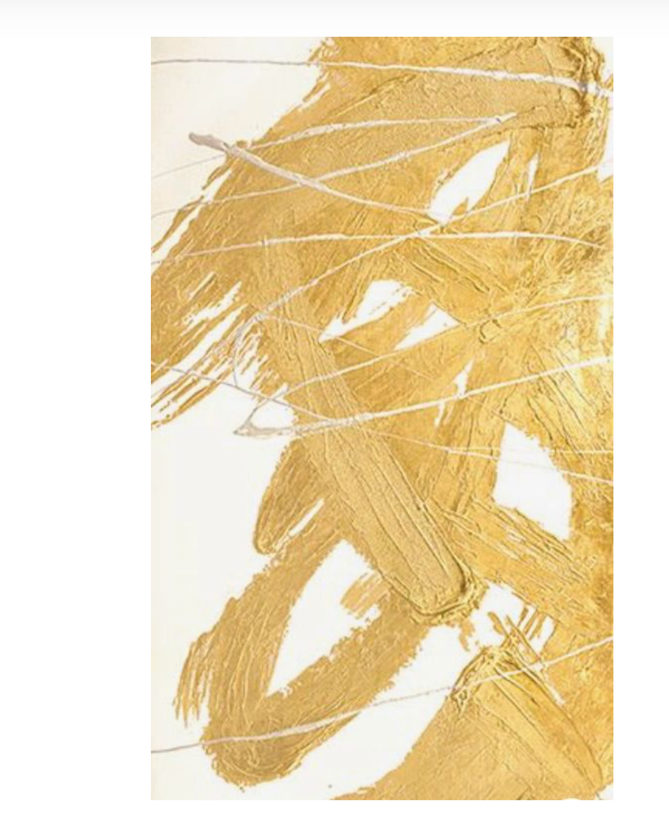 Gold Whirlwind 1 Framed Artwork