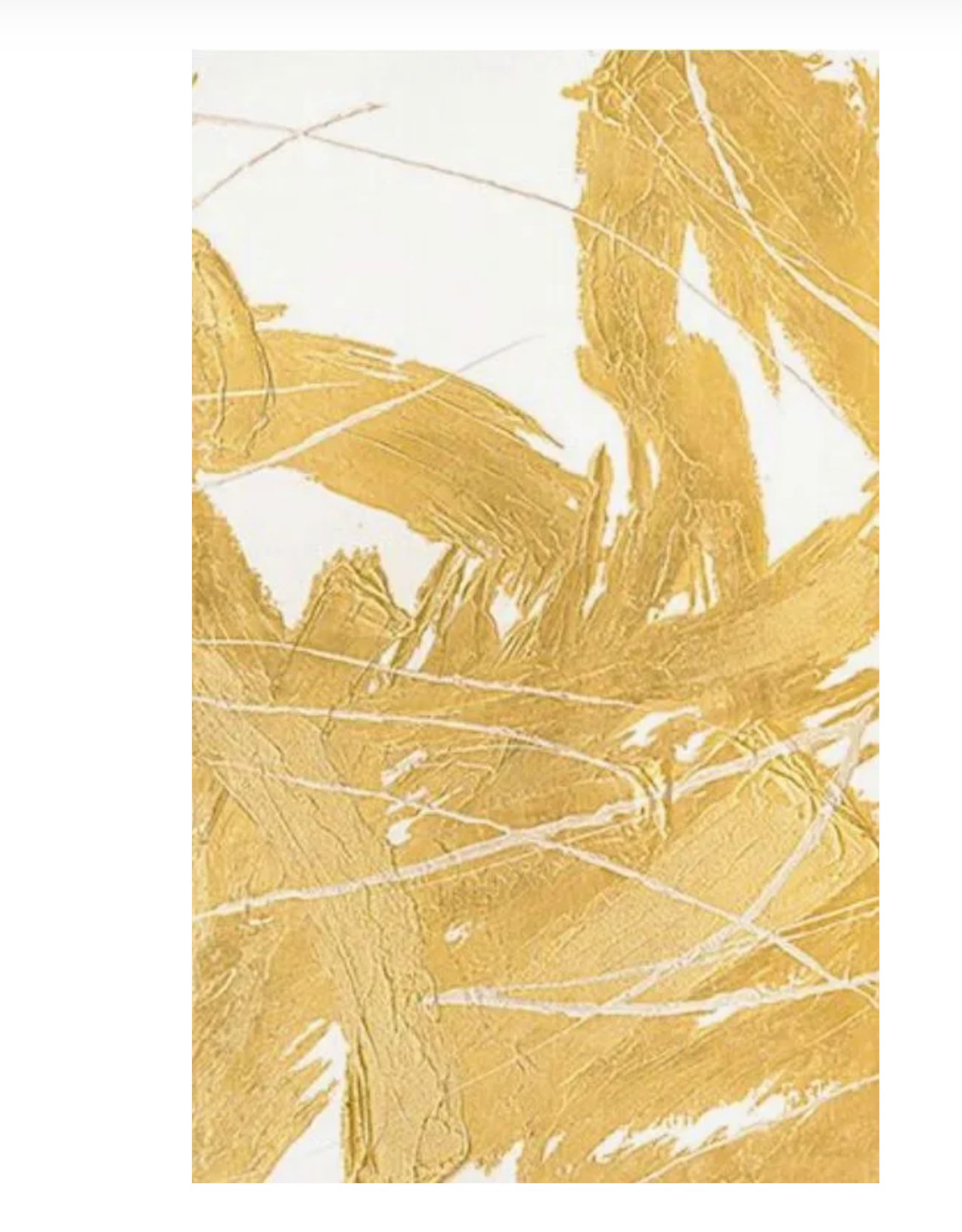 Gold Whirlwind 2 Framed Artwork