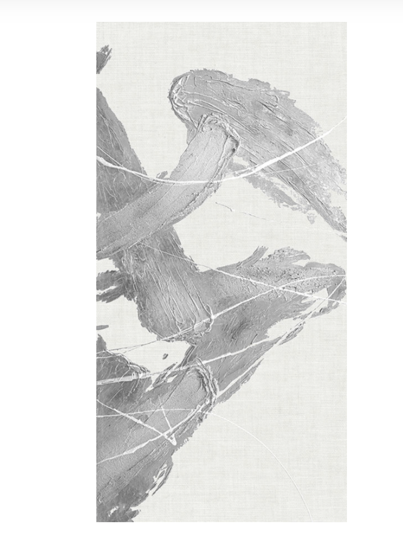 Silvery Whirlwind 3 Framed Artwork