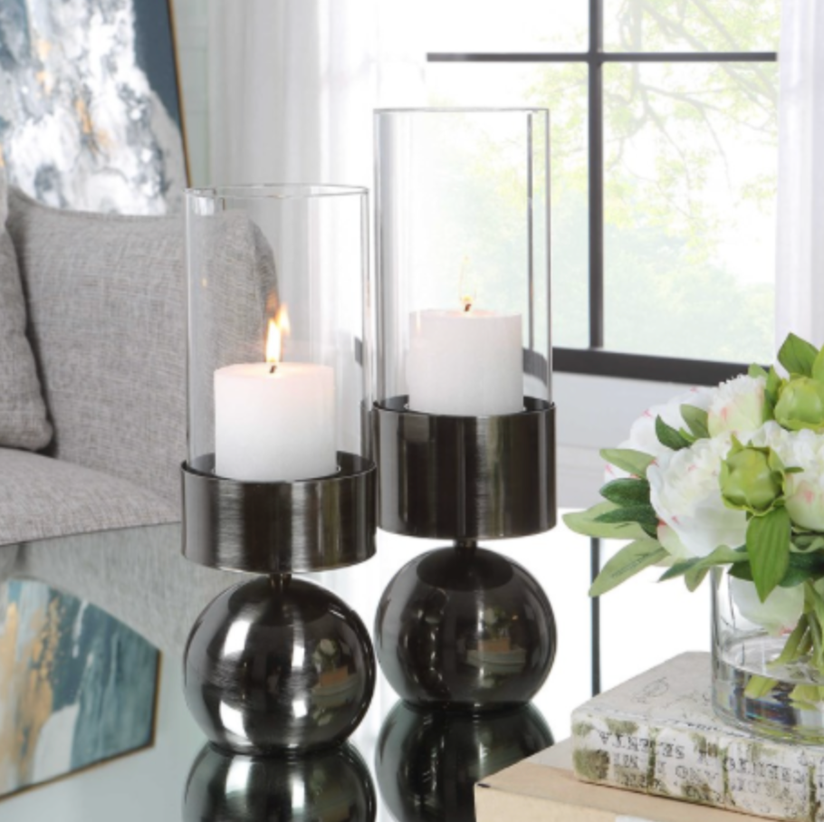 Tilston Candleholders, S/2
