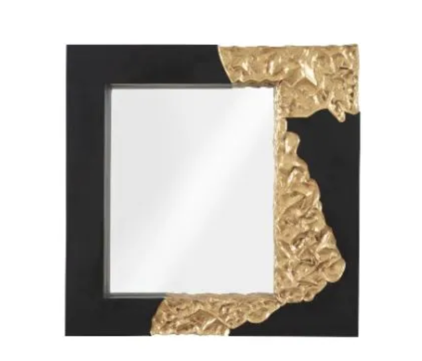 Galaxy Black & Gold Mirror
