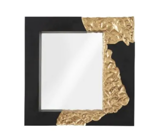 Galaxy Black & Gold Mirror