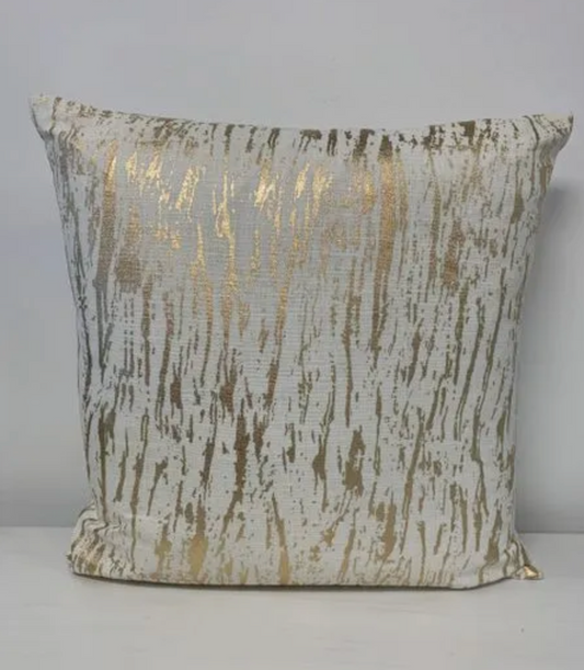 Gold & Cream Pillow