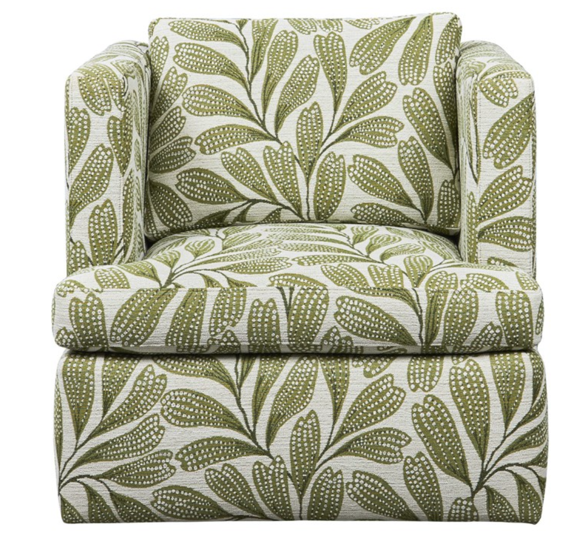 Elevated Swivel Chair - Hedge