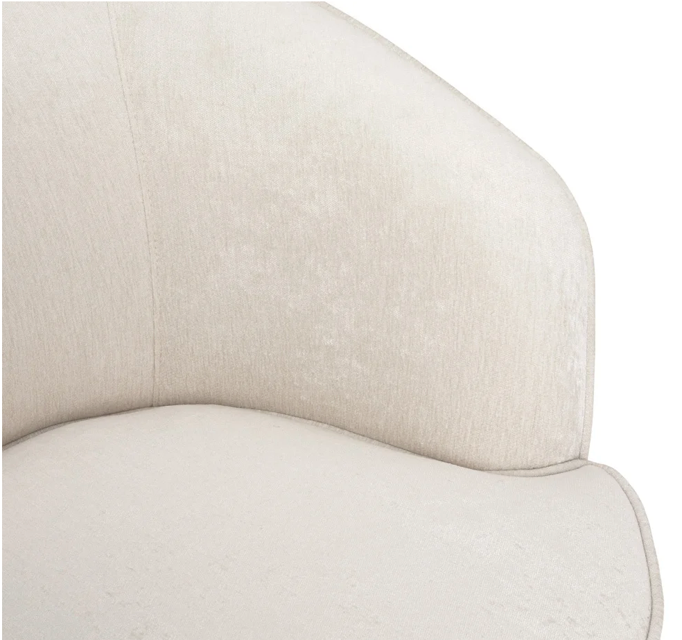 Lina Cream Swivel Chair