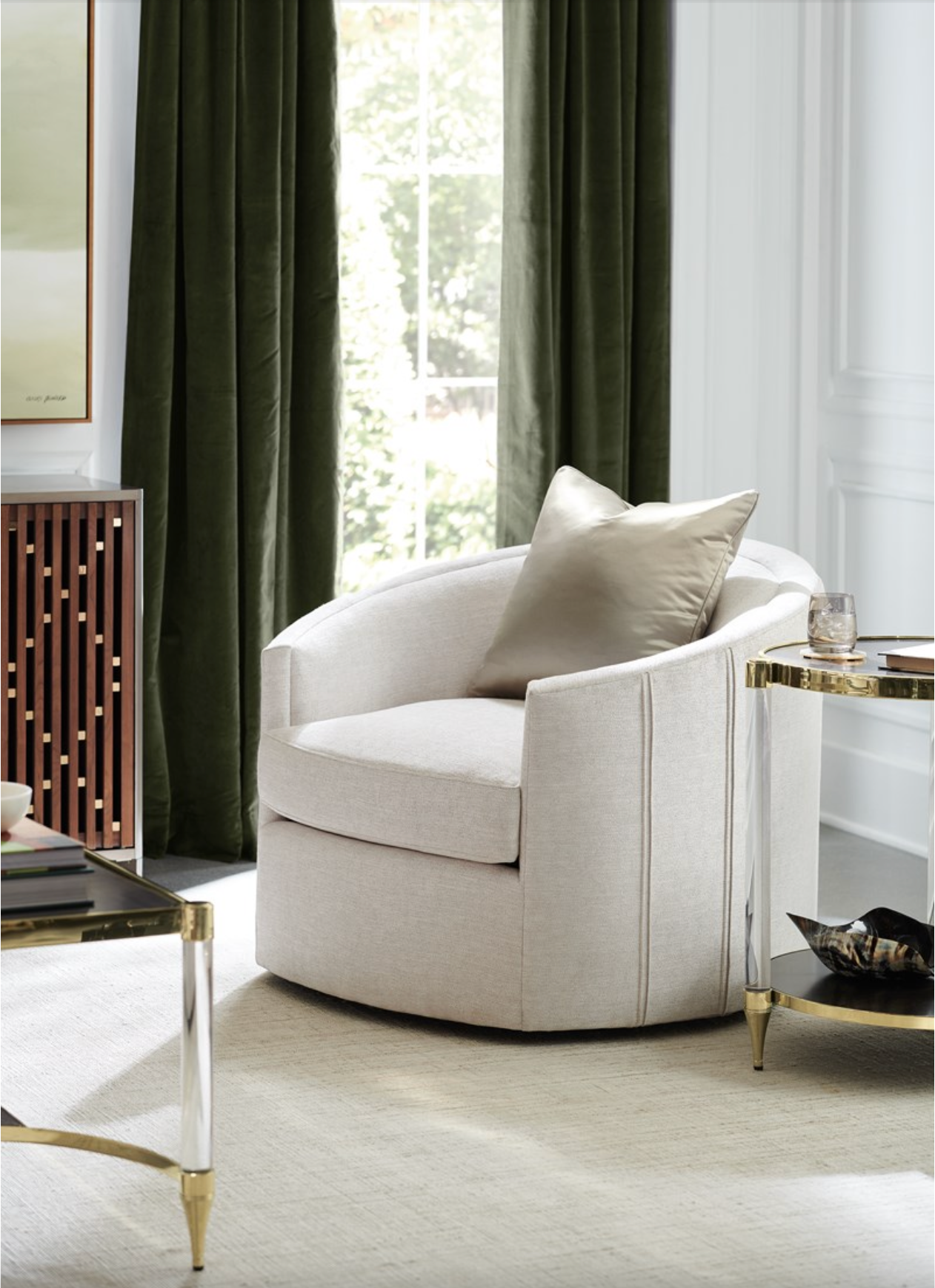 You Complete Me Swivel Chair